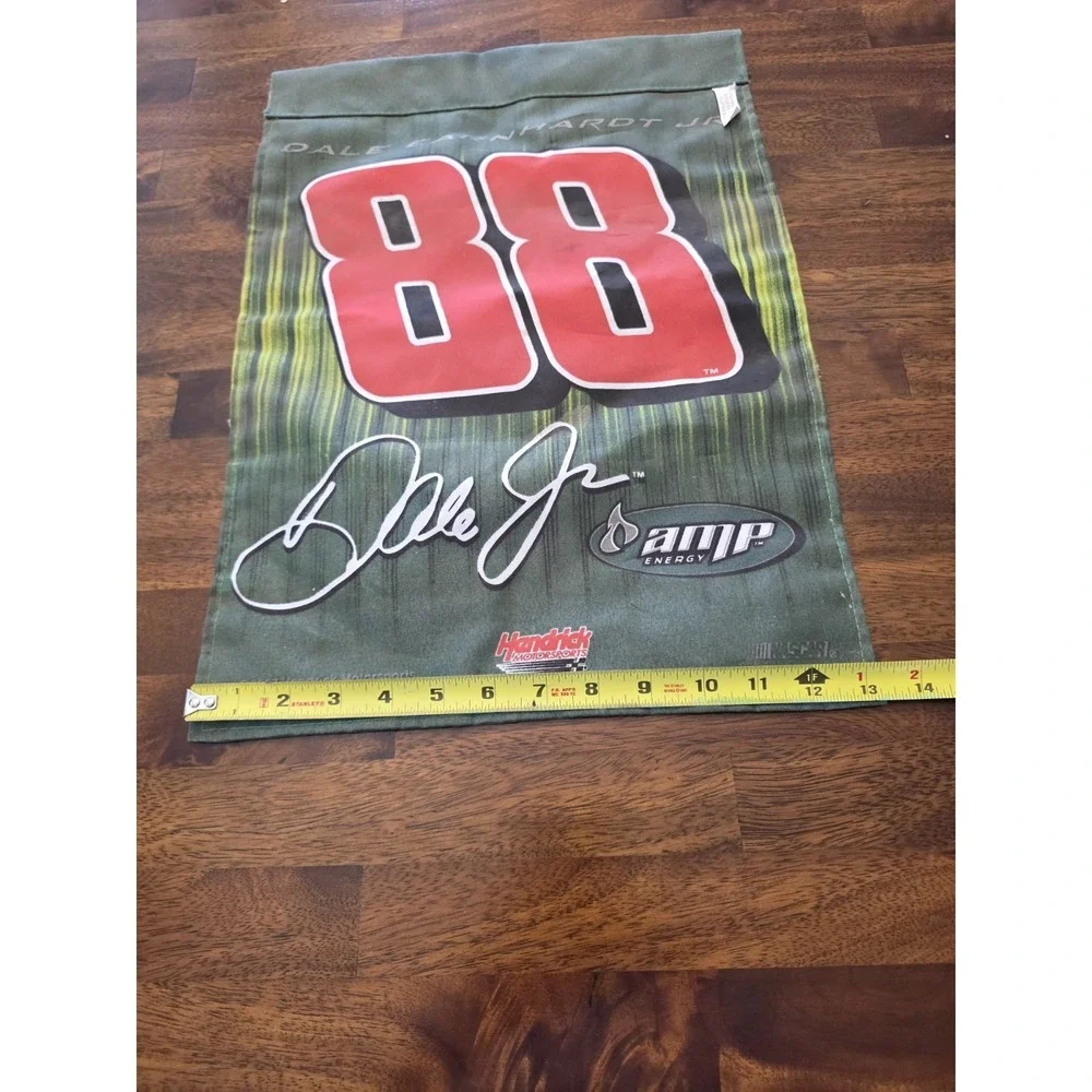 Dale Earnhardt Jr. #88 NASCAR Canvas Banner Flag Wall Art Man Cave  2007 Sku 6